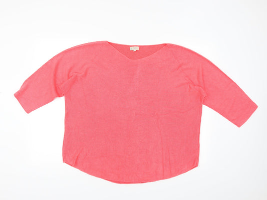 Amanti Womens Pink   Pullover Jumper Size XL