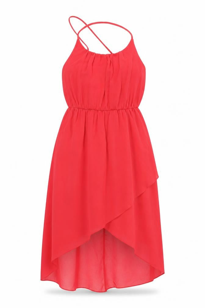 New Look Womens Pink  Chiffon Trapeze & Swing  Size 8