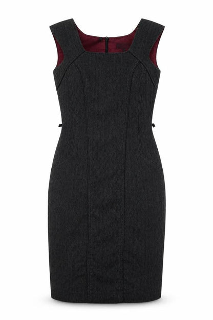 Next Womens Grey  Rayon A-Line  Size 6