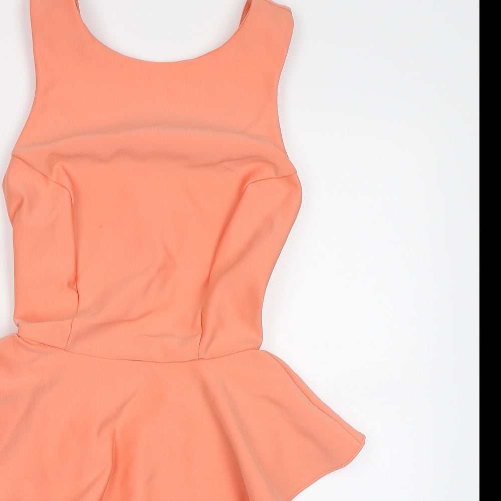 Topshop Womens Pink   Bodycon  Size 6