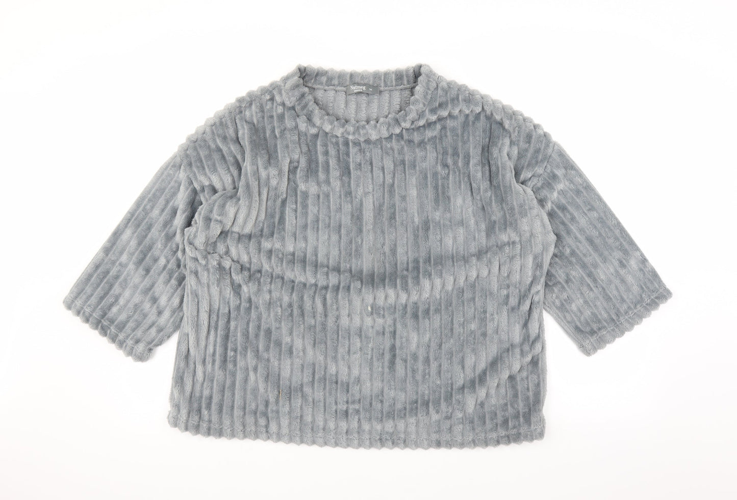 Nutmeg Womens Grey   Pullover Jumper Size 16