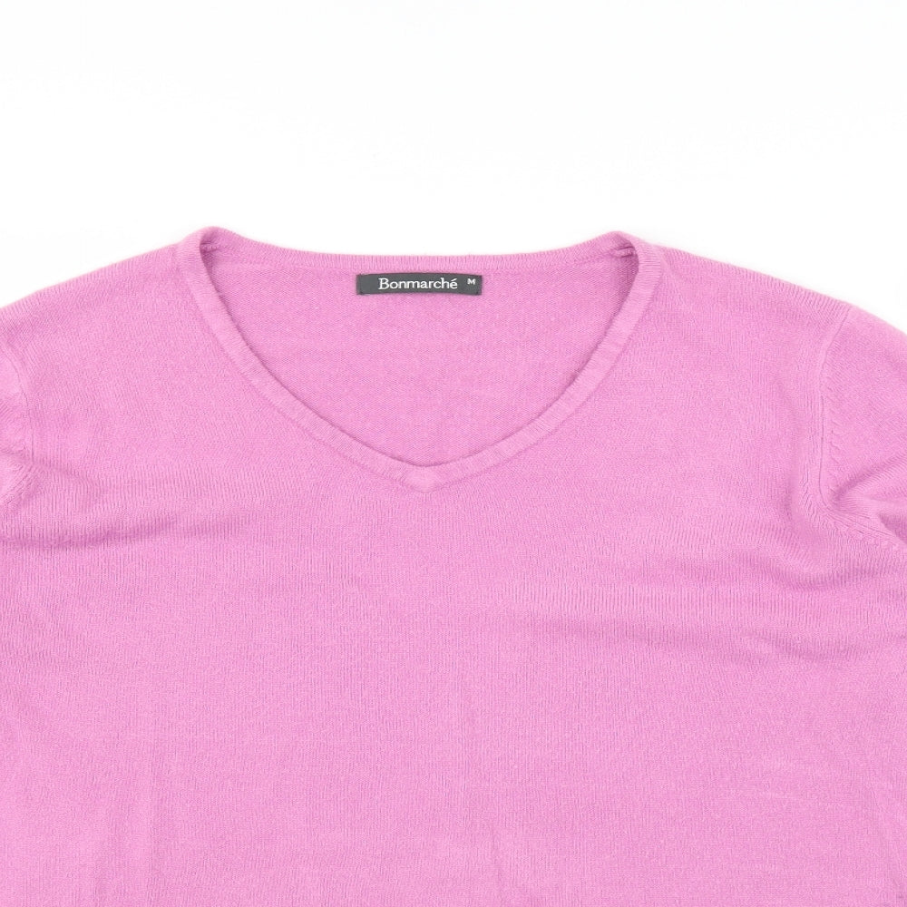 Bonmarché Womens Purple   Pullover Jumper Size M