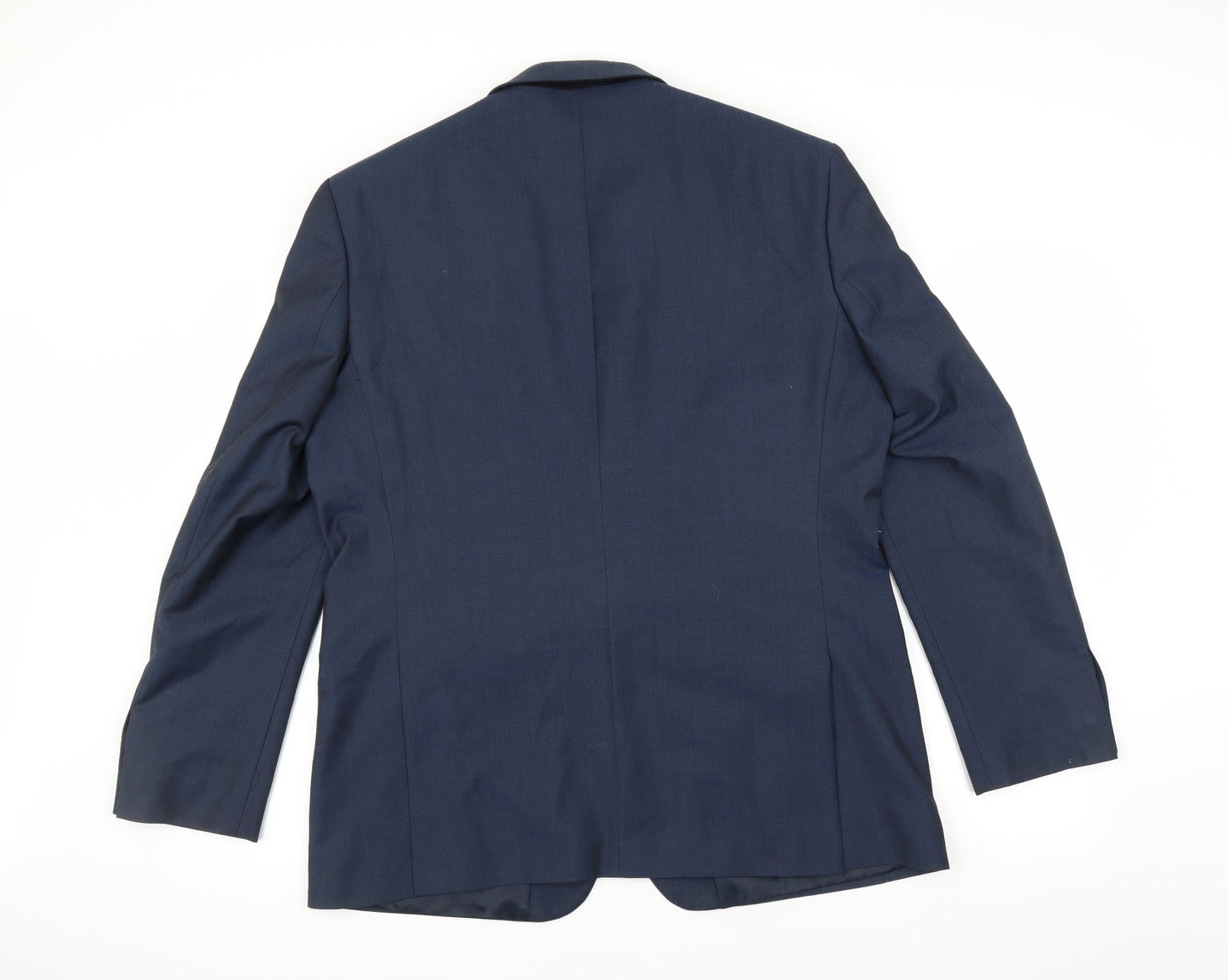 k.j Mens Blue   Jacket Suit Jacket Size 44