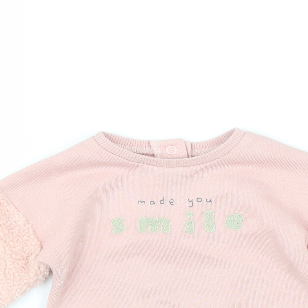George Baby Pink   Pullover Jumper Size 0-3 Months