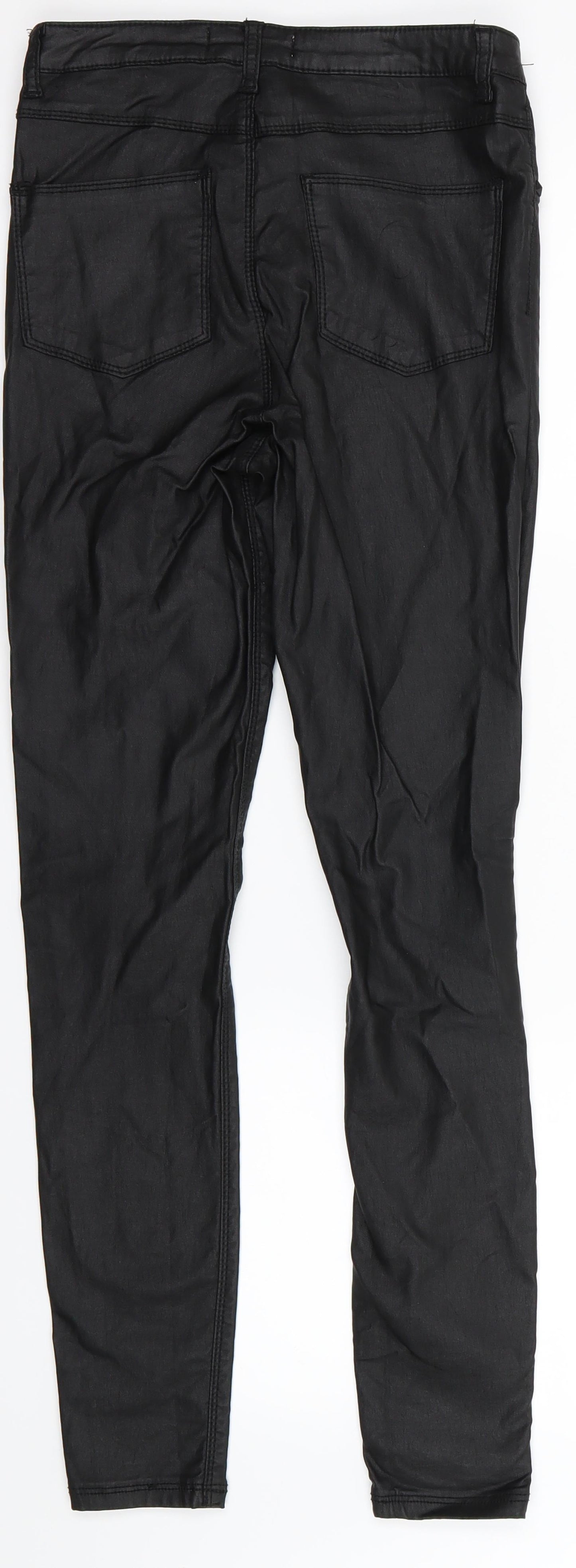 Denim Co Womens Black   Jegging Trousers Size 10 L28 in
