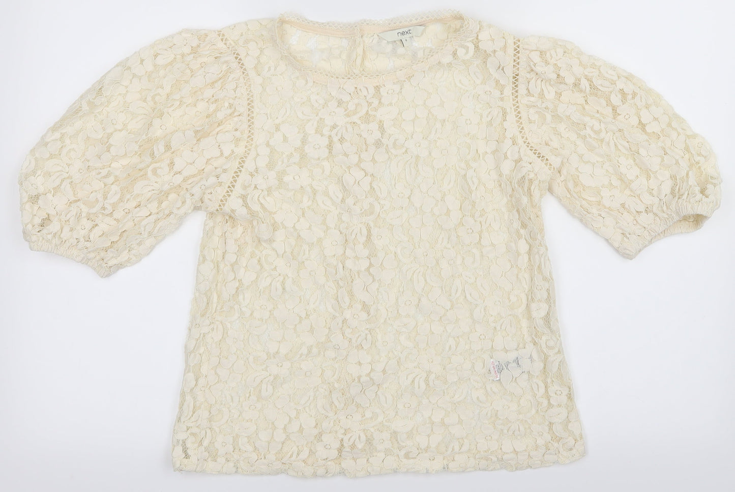 NEXT Womens White   Basic Blouse Size 8