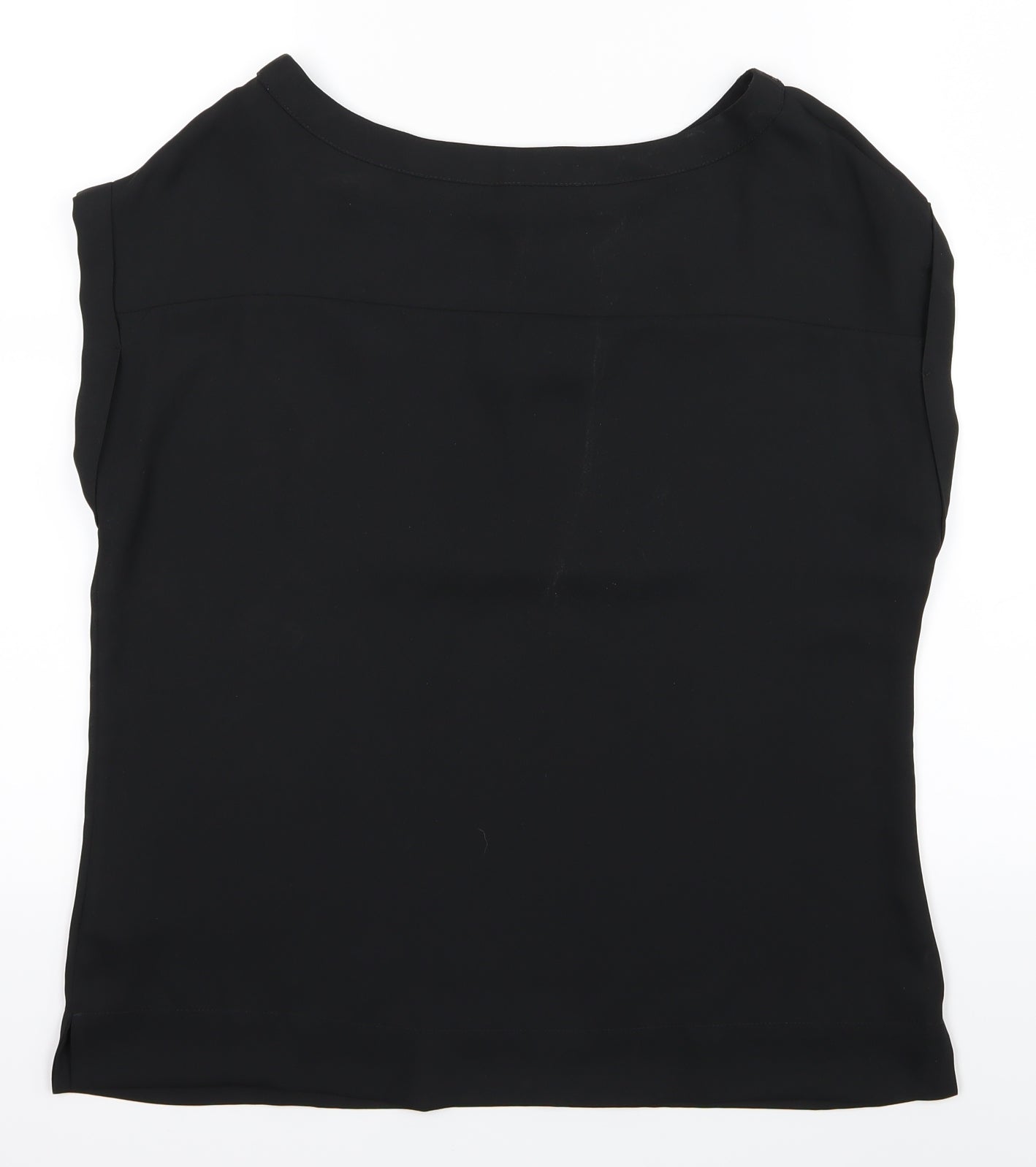 NEXT Womens Black   Basic Button-Up Size 10