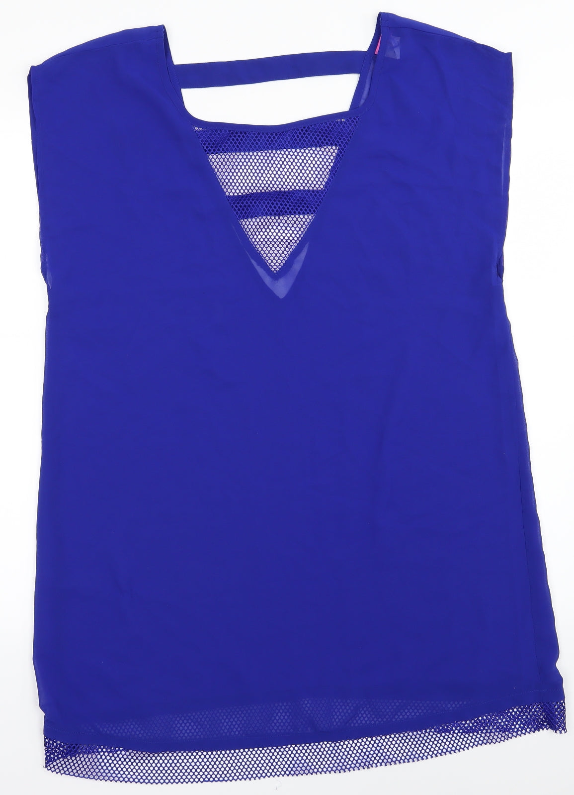 River Island Womens Blue   Basic Tank Size L