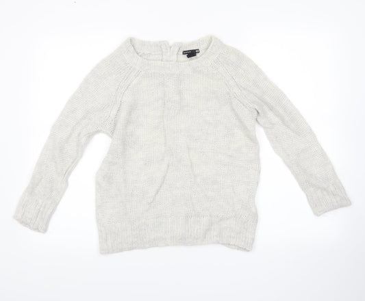 H&M Womens Grey   Pullover Jumper Size S