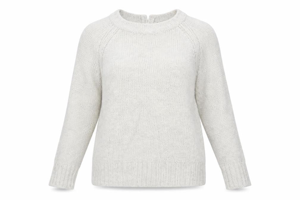 H&M Womens Grey   Pullover Jumper Size S