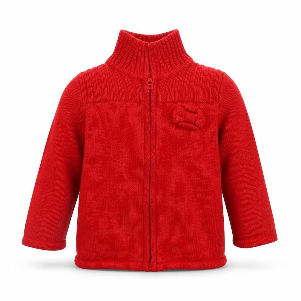 Zara  Red   Pullover Jumper Size 6-9 Months