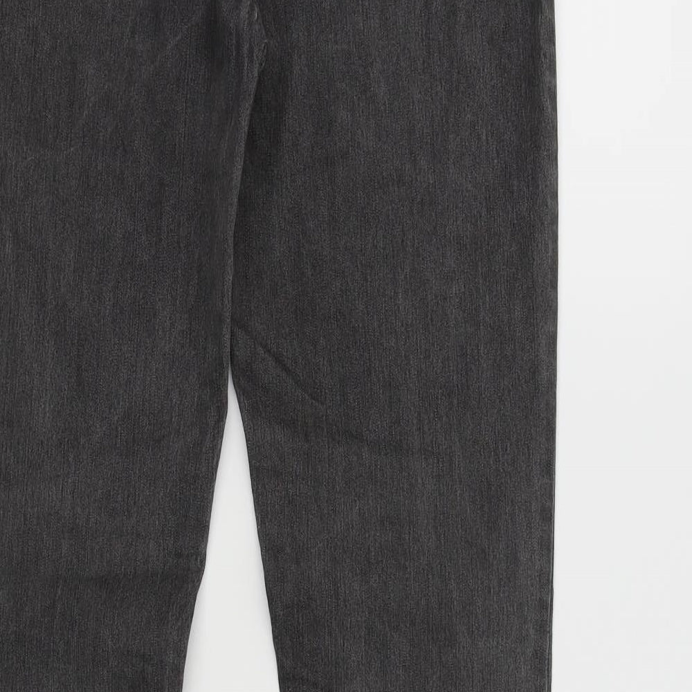 H&M Womens Grey   Skinny Jeans Size 10 L30 in