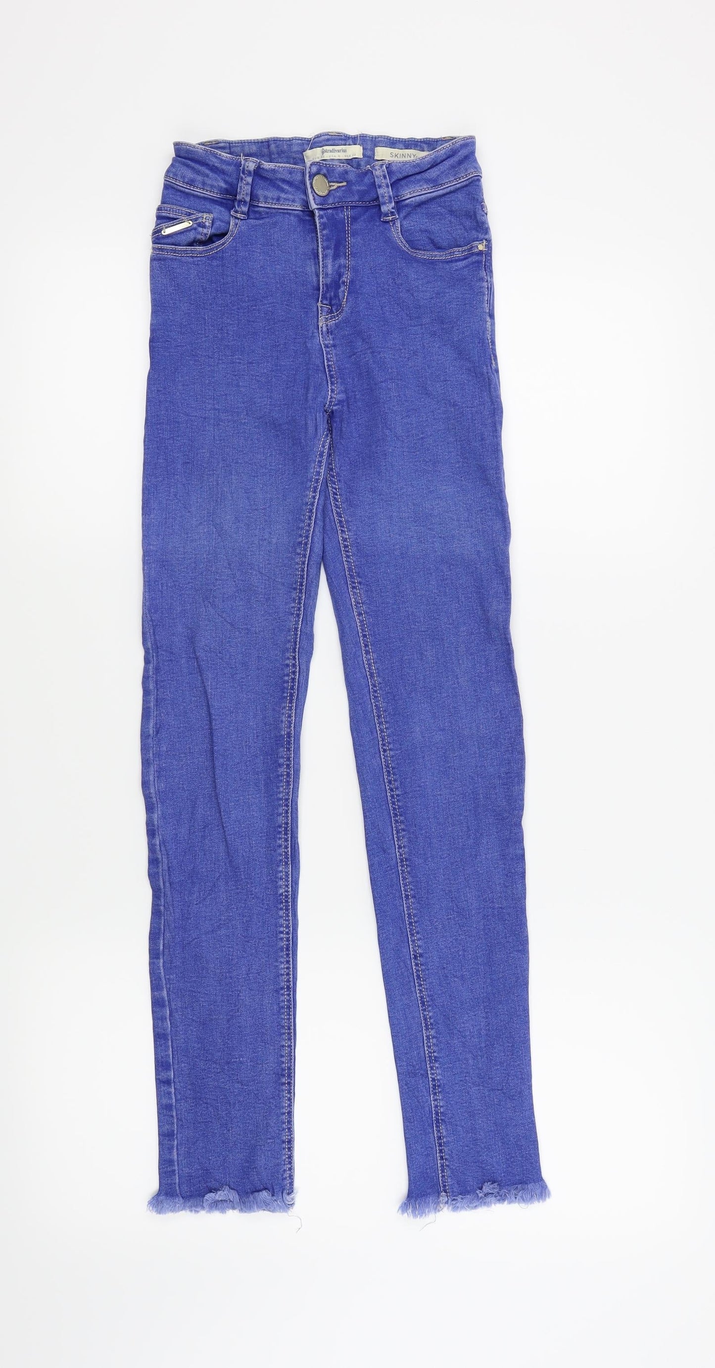 Stradivarius Womens Blue   Skinny Jeans Size 4 L24 in