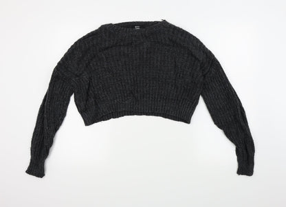 Additional front view of BDG women’s grey jumper, size XS