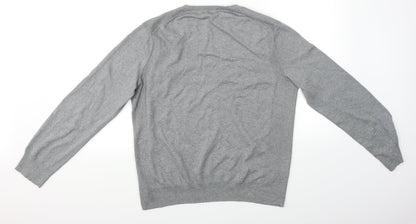 Back view of Gap men’s green jumper, size M