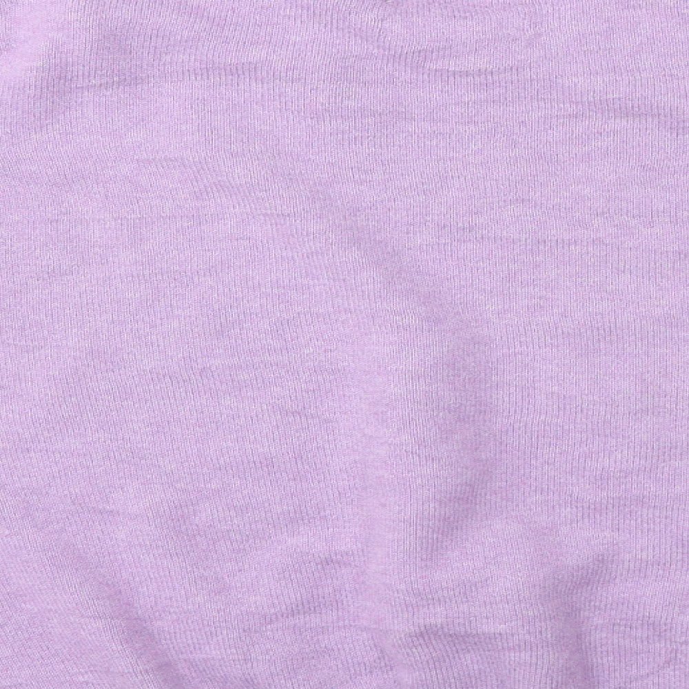 M&S Mens Purple   Pullover Jumper Size S