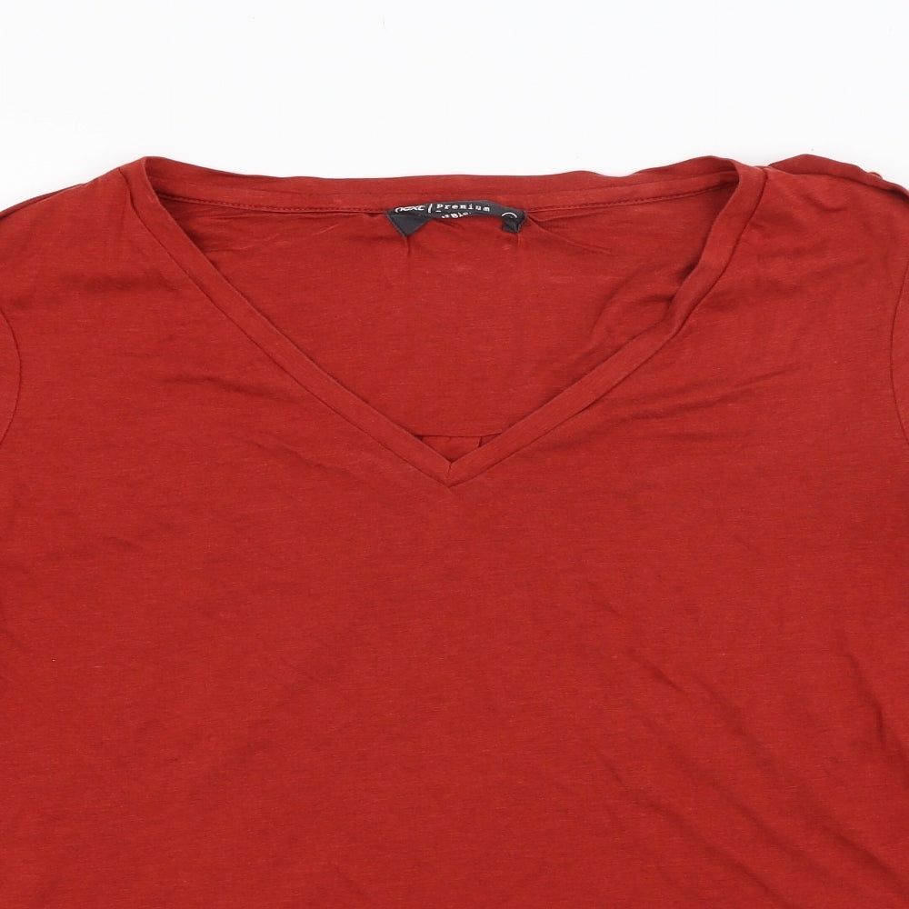 NEXT Womens Red   Basic Blouse Size 14