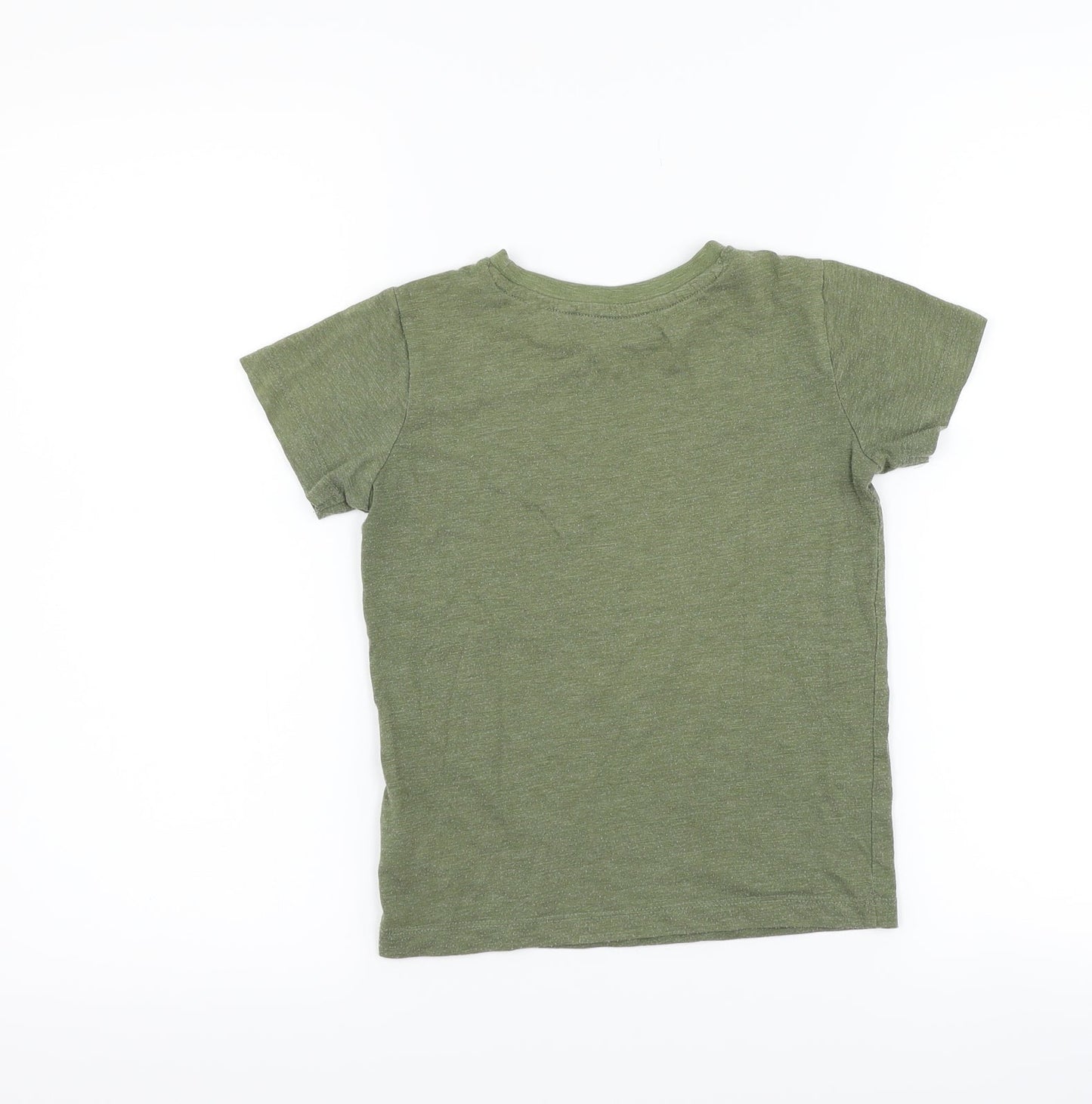 NEXT Boys Green   Basic T-Shirt Size 5 Years  - Good Vibes
