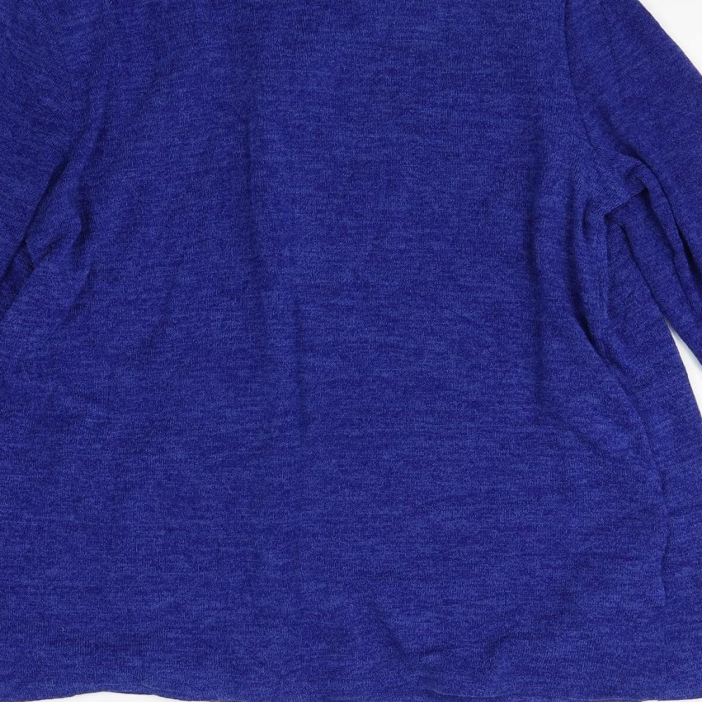 Afibel Womens Blue   Pullover Jumper Size 14