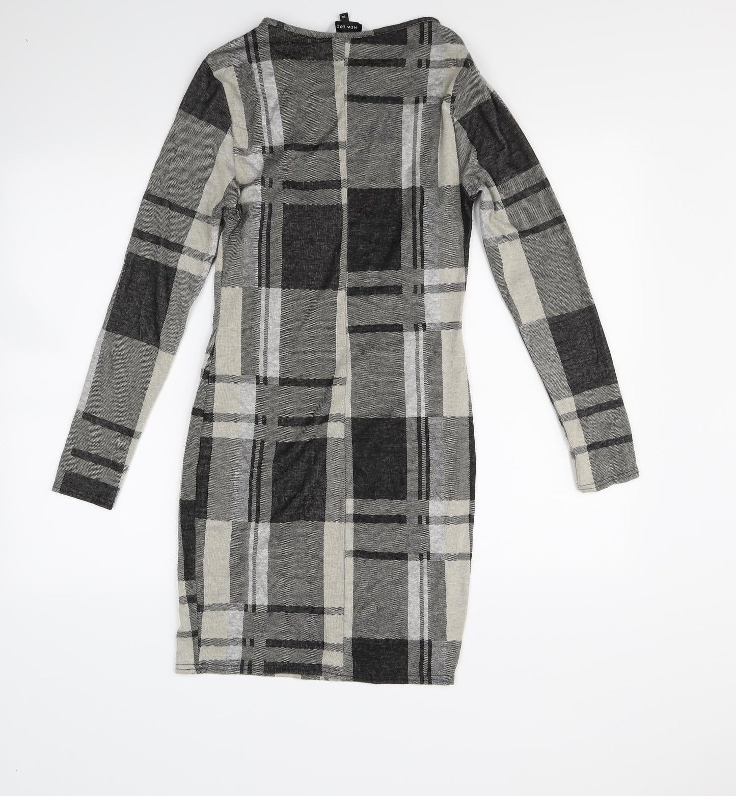 New Look Womens Multicoloured Check  Mini  Size 10