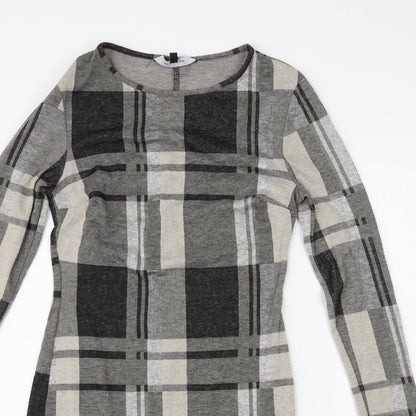 Preloved New Look Womens Multicoloured Check  Mini  Size 10 - Detail