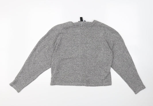 New Look Womens Grey   Pullover Jumper Size S