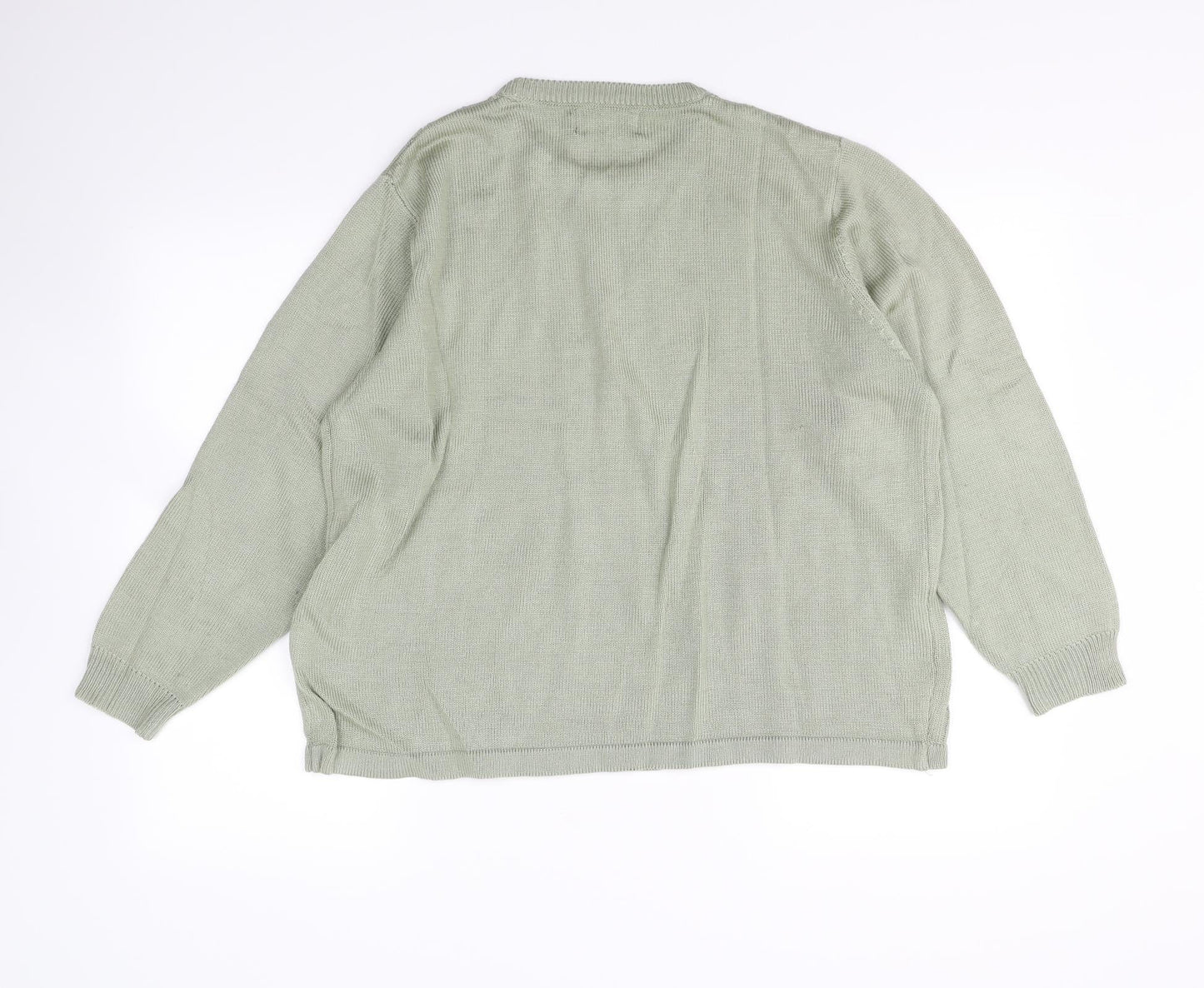 Akal Womens Green   Pullover Jumper Size L