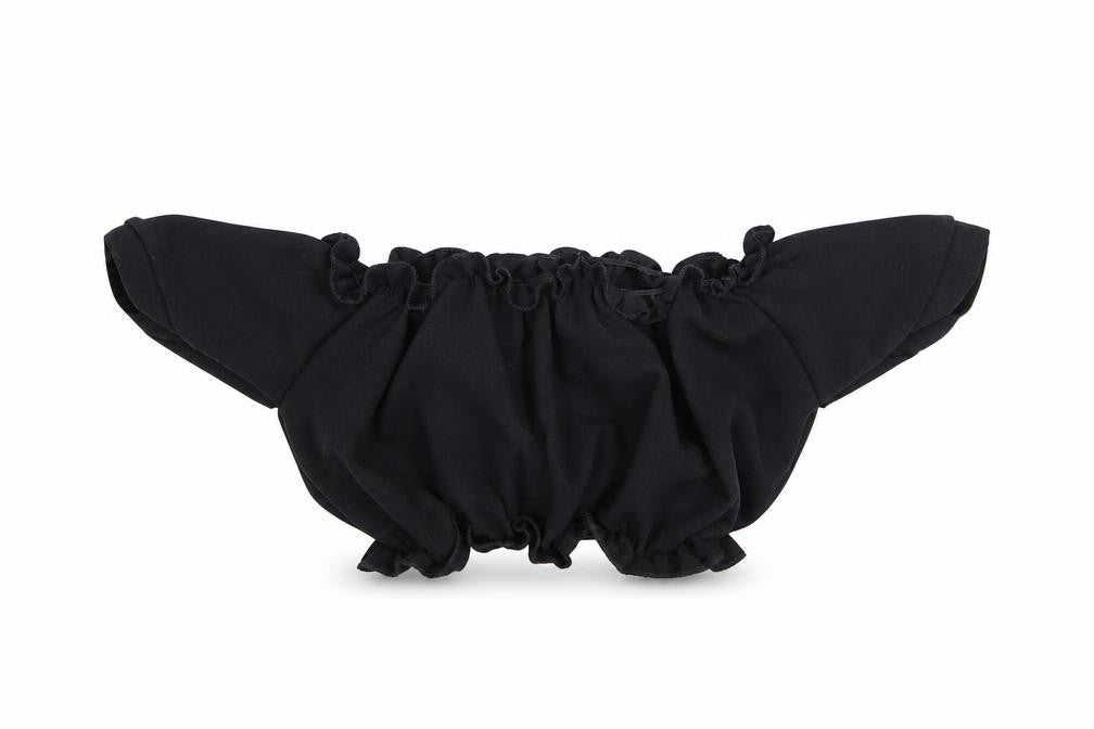 New Look Womens Black   Cropped Blouse Size 10  - Boob Tube Blouse