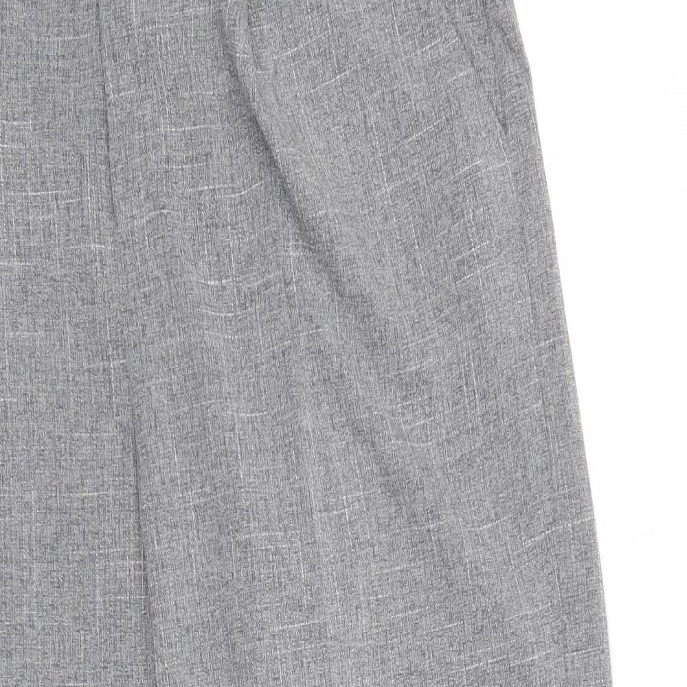 Light before Dark Womens Grey   Cropped Trousers Size M L25 in