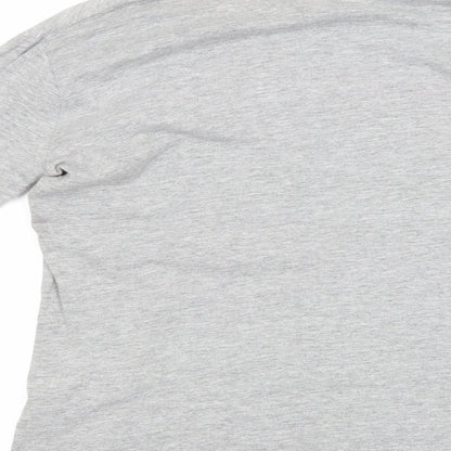 Brand and care label for Pep&Co girls’ grey basic casual, size 12-13, years