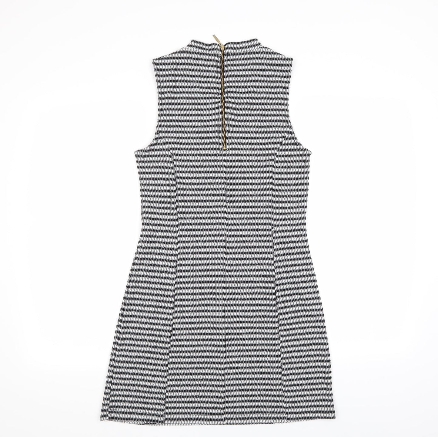 Miss Selfridge Womens Multicoloured Striped  Tank Dress  Size 10