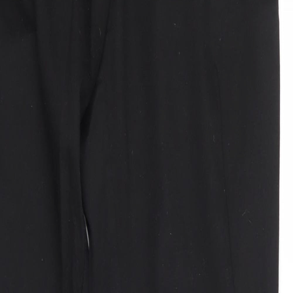H&M Womens Black   Trousers  Size 10 L26 in