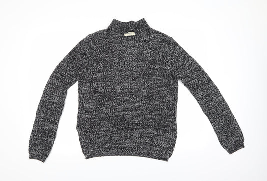 Papaya Womens Black   Pullover Jumper Size S