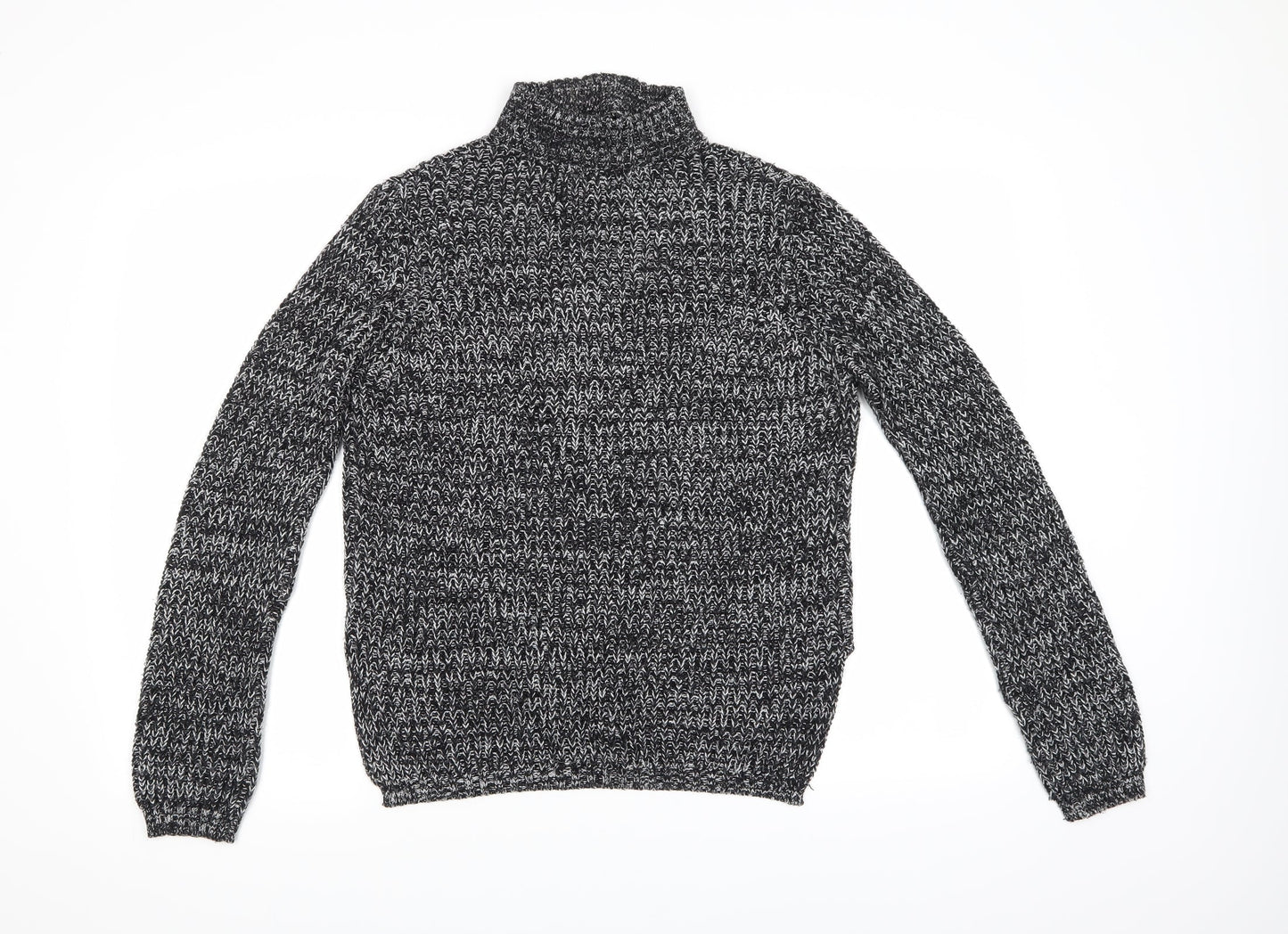Papaya Womens Black   Pullover Jumper Size S