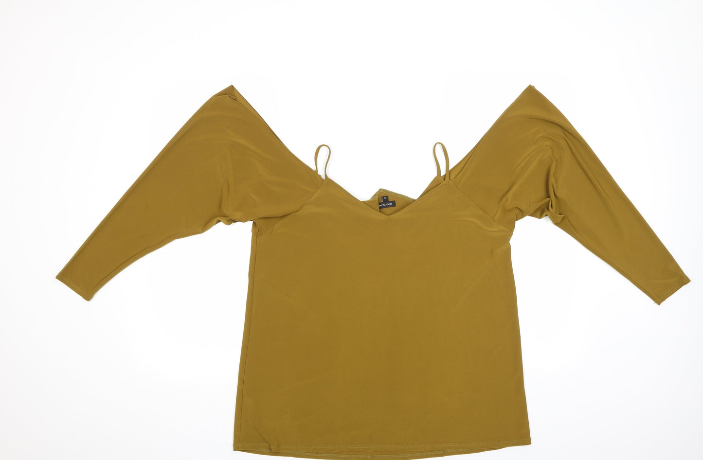 River Island Womens Gold   Basic Blouse Size 10