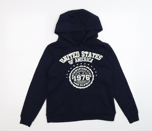 relax denim Womens Blue   Pullover Hoodie Size 8  - USA