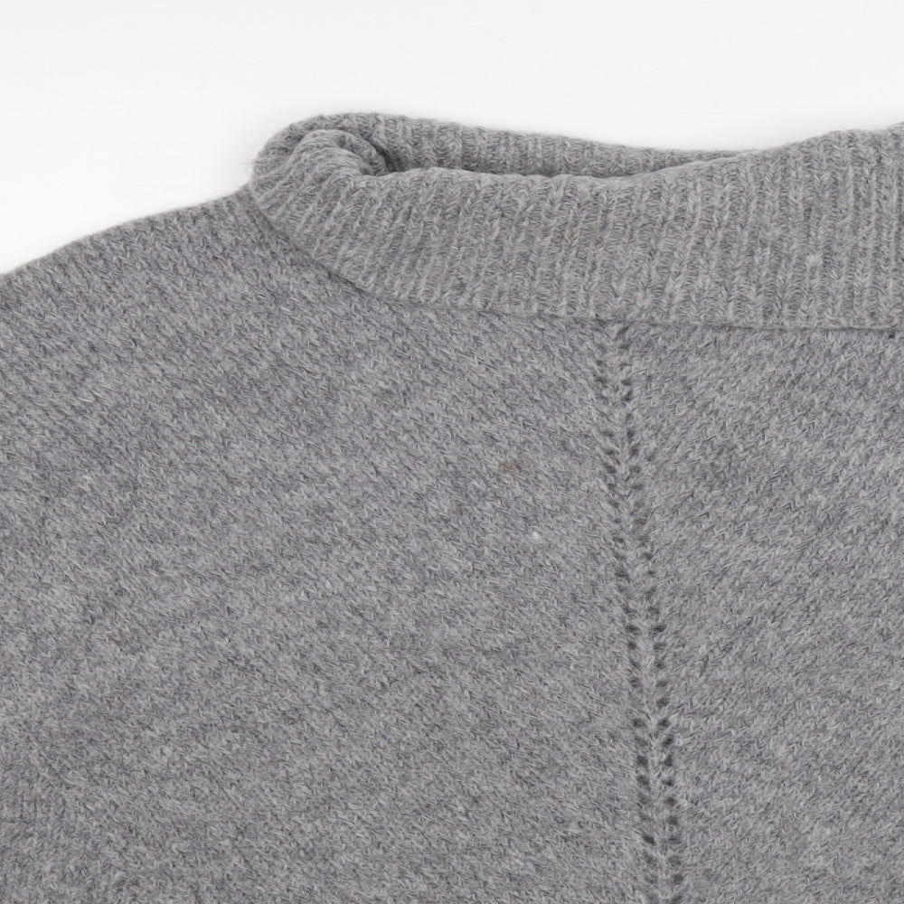 Anthology Womens Grey  Knit Pullover Jumper Size 20