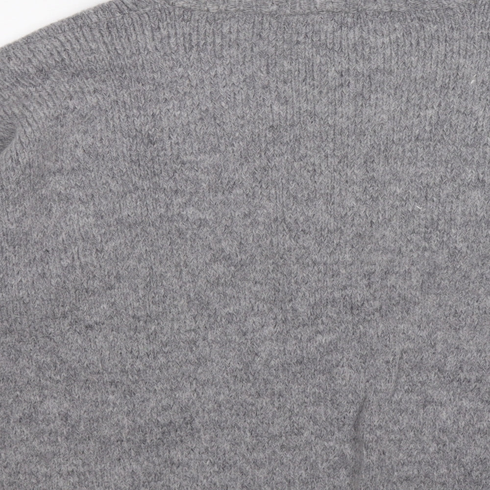Anthology Womens Grey  Knit Pullover Jumper Size 20