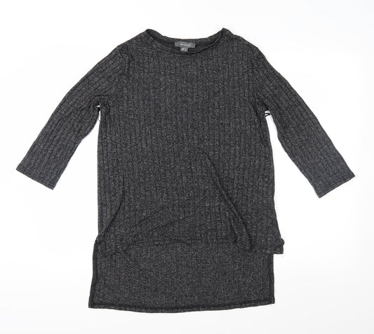 Primark Womens Grey  Knit Pullover Jumper Size 10