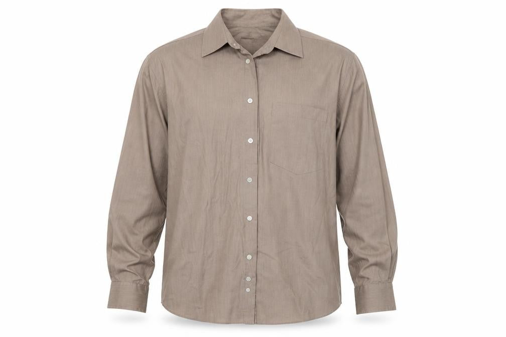 Taylor & Wright Mens Beige    Button-Up Size 16