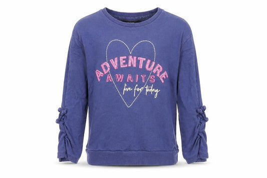 George Girls Blue   Pullover Sweatshirt Size 6-7 Years