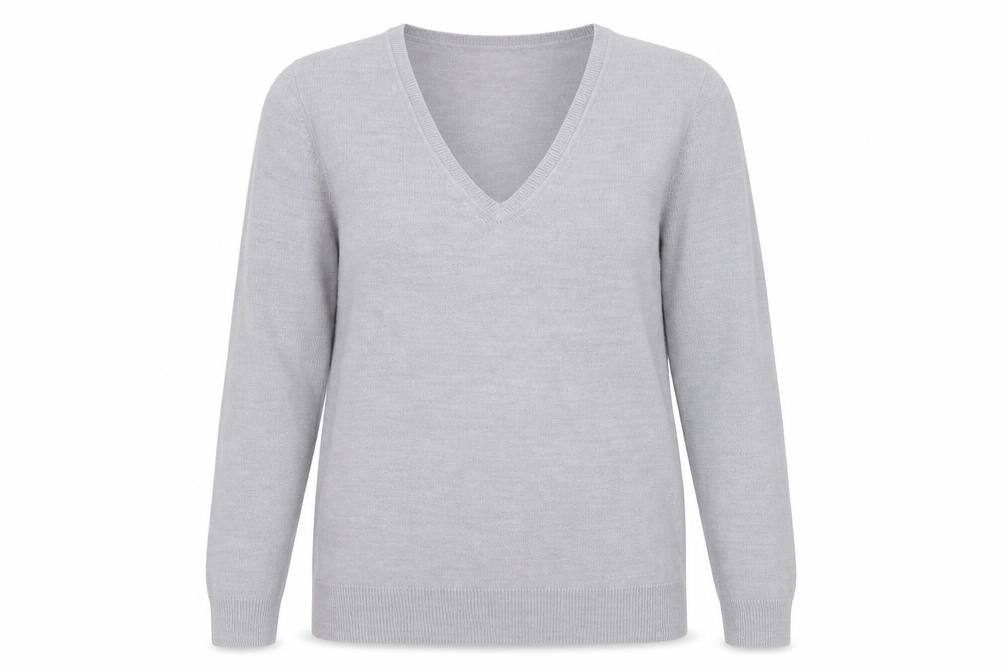 Love Knitwear Womens Grey   Pullover Jumper Size 10