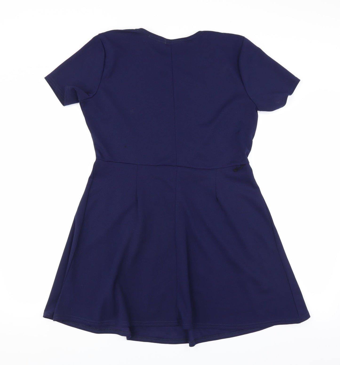 Boohoo Womens Blue   Fit & Flare  Size 14