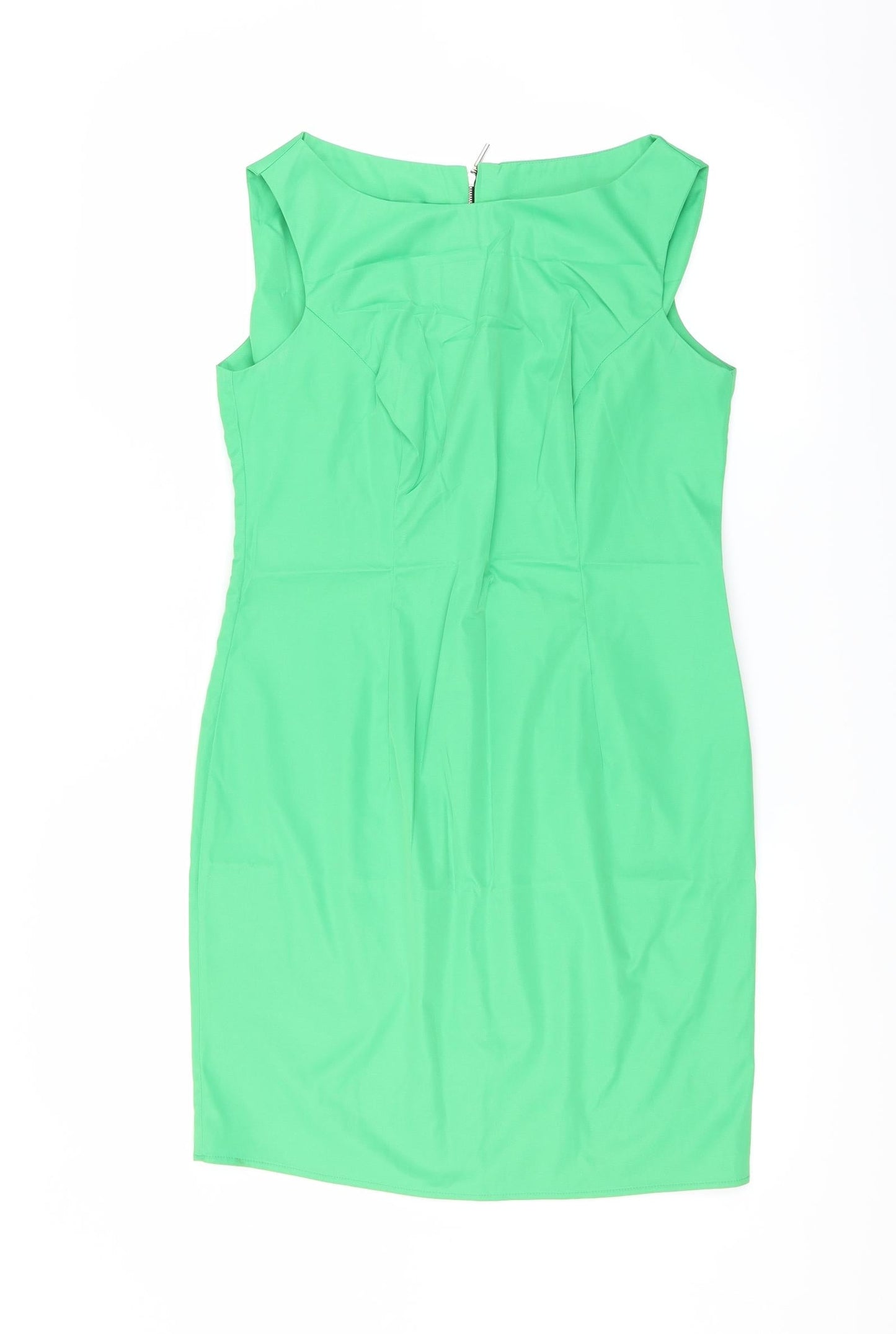 Preworn Womens Green   Pencil Dress