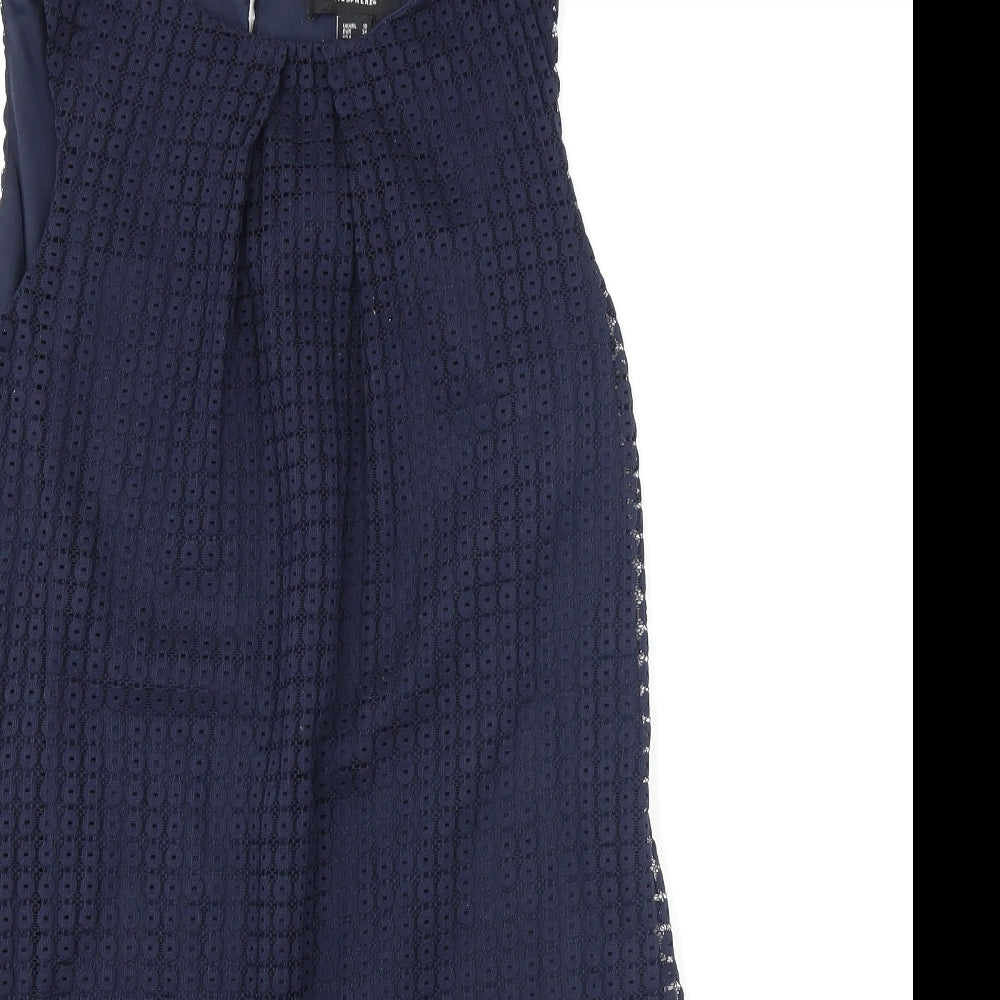 Atmosphere Womens Blue Floral  Pencil Dress  Size 10
