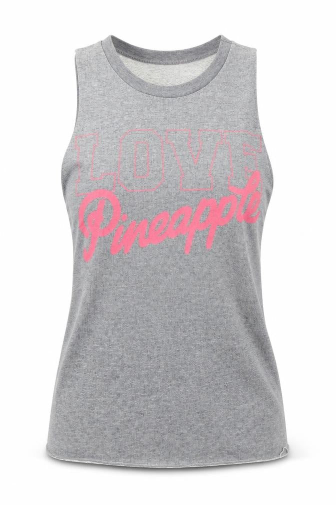 Pineapple Womens Grey   Basic Tank Size S