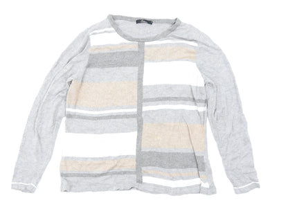 Additional front view of Bonmarché women’s grey jumper, size M