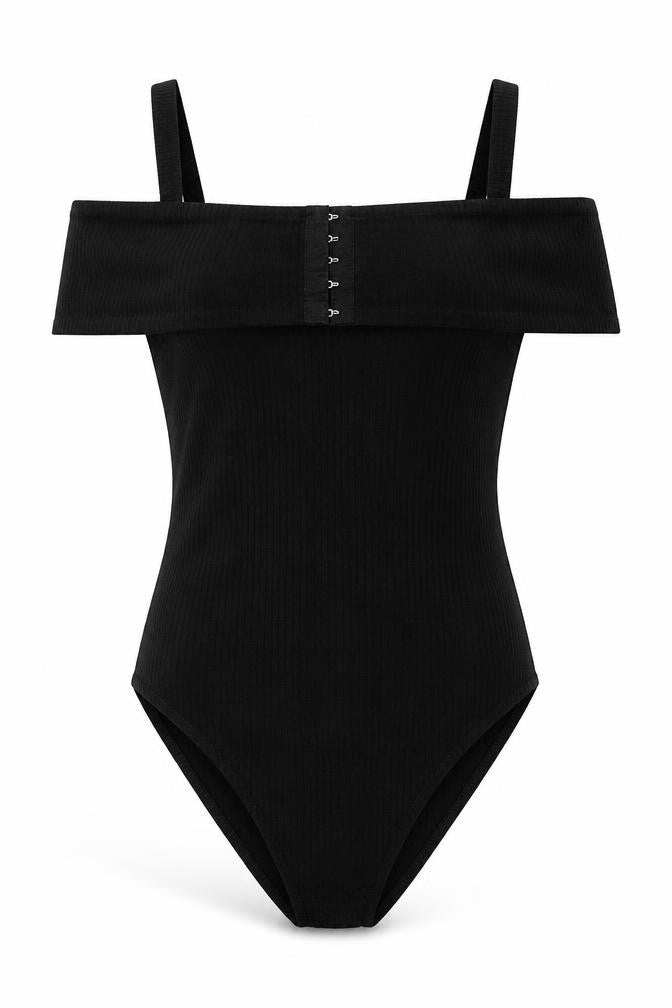 Primark Womens Black   Bodysuit One-Piece Size 4