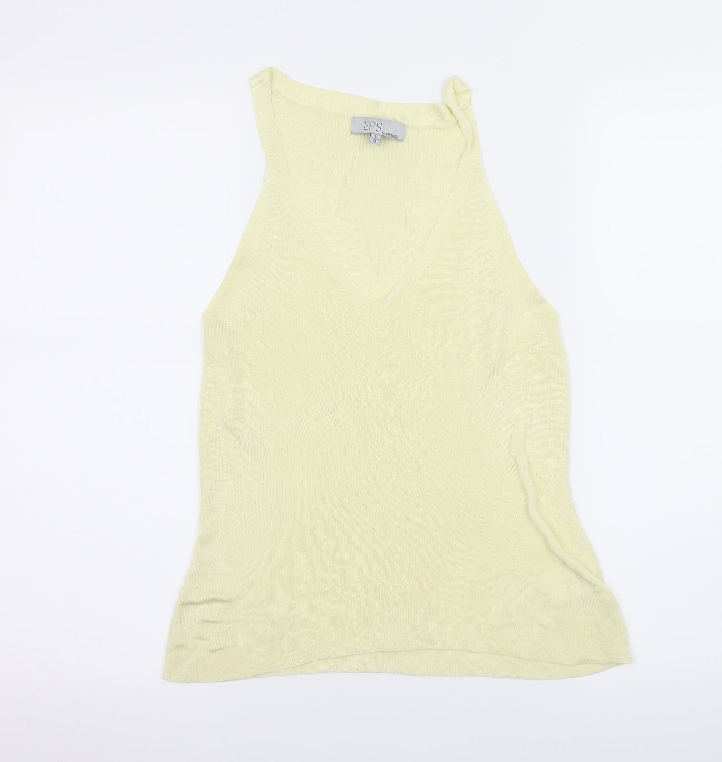 Episode Womens Yellow  Jersey Basic Tank Size L