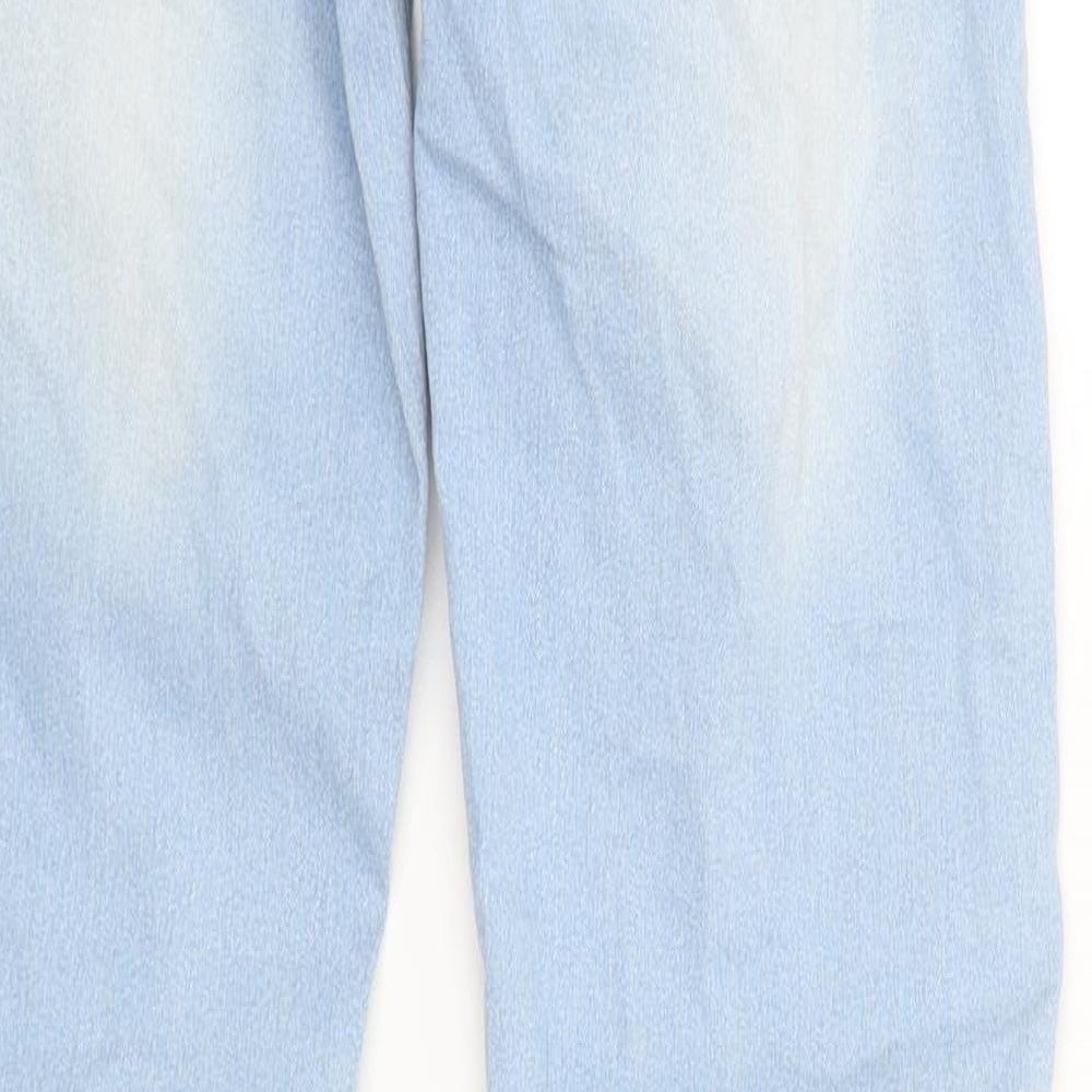 Twentyfiveseven Womens Blue  Denim Skinny Jeans Size 6 L27 in